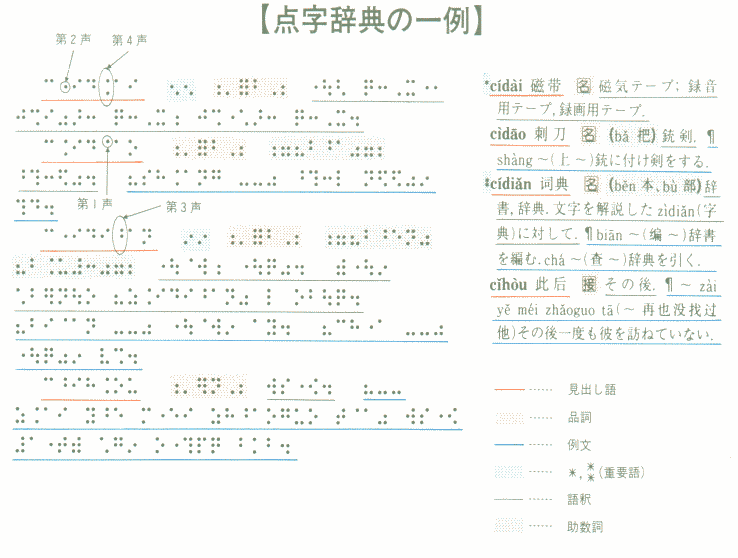 中国語辞典参考画像